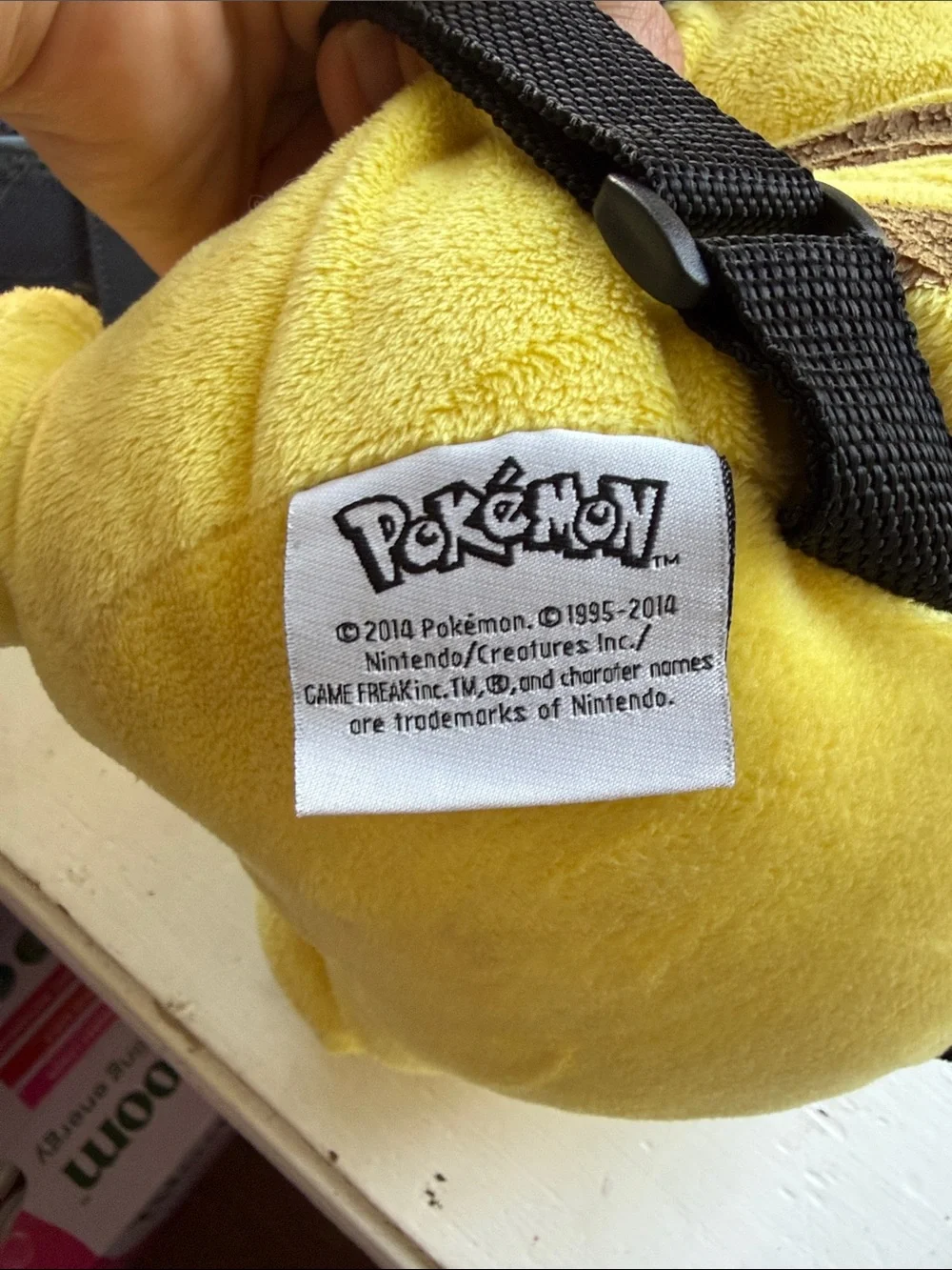 Pikachu Yellow Pokemon Backpack 2014